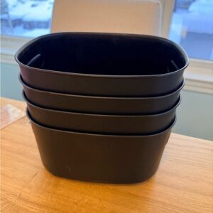 Target Black Storage Bins